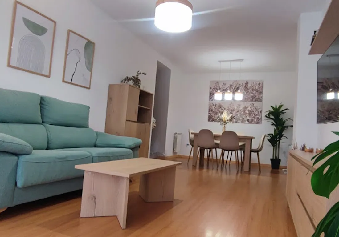Salón-comedor del apartamento Motilla del Azuer